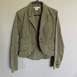 Vintage Green Jacket